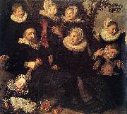 Frans Hals Portrait of an unknown family oil painting